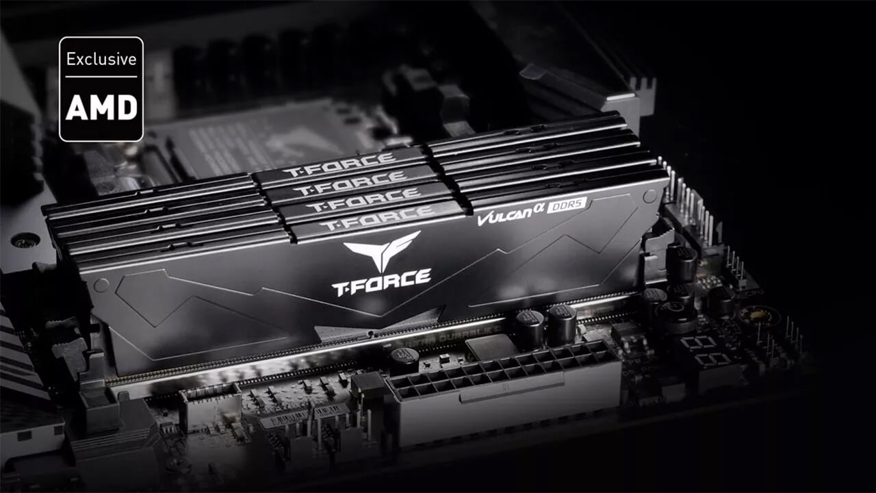 [Tin Tức] TeamGroup ra mắt RAM Vulcanα độc quyền dành cho AMD 7000 Series