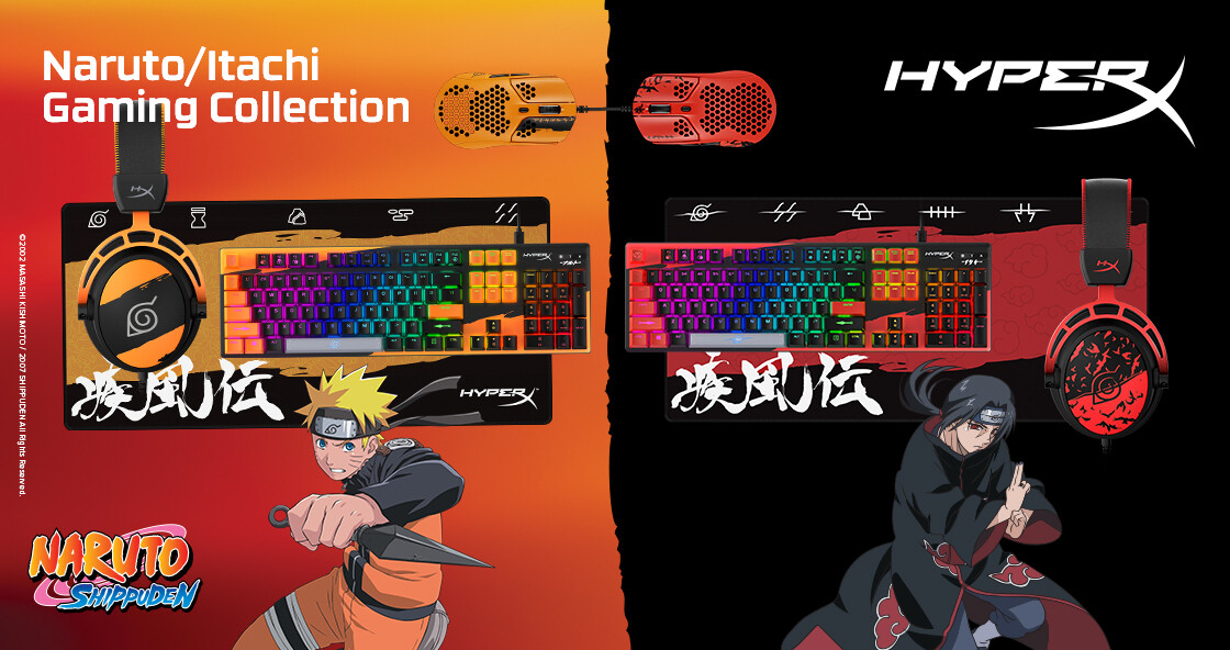 [Tin Tức] HyperX ra mắt phiên bản giới hạn HyperX x Naruto: Shippuden Gaming Collection