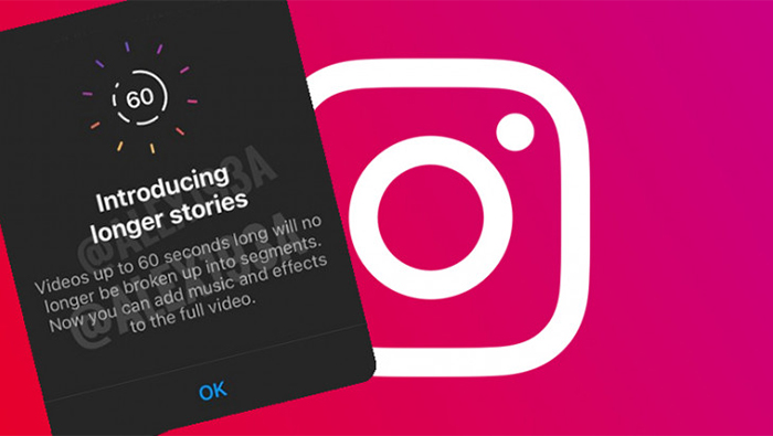 Story Instagram dưới 60 giây không còn bị chia thành các clip nhỏ