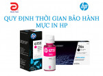 Điều khoản & chính sách bảo hành mực in HP