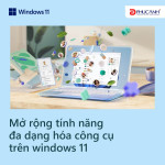 Mở rộng tính năng - Đa dạng hóa công cụ trên Windows 11 với phong cách Fluent Design