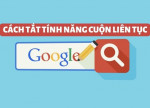 Hướng dẫn cách tắt cuộn kết quả tìm kiếm liên tục trên trang tìm kiếm google