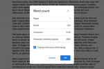 Hướng dẫn bạn cách kiểm tra số lượng từ đã viết trên Google Docs