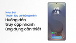 Hướng dẫn cách bật tính năng Now bar trên điện thoại Samsung