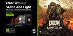 [Khuyến Mãi] Nhận game DOOM: The Dark Ages khi mua VGA MSI NVIDIA GEFORCE RTX™ 50 SERIES