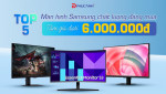 TOP 5 màn hình Samsung chất lượng, giá tốt đáng mua trong tầm giá dưới 6 triệu