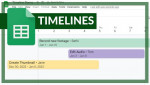 Hướng dẫn tạo dòng thời gian Timeline trong Google Sheets dễ dàng 
