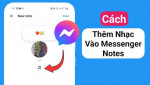 Hướng dẫn cách chèn nhạc vào ghi chú Messenger 