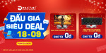 [Khuyến Mại] Đấu giá - Siêu Deal ngày 18.09