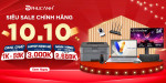 [Khuyến Mại] Siêu sale chính hãng 10/10