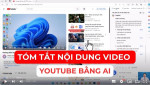 3 Mẹo tóm tắt video YouTube bằng AI không mất phí