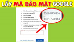 Cách lấy mã xác minh Gmail nhanh, đầy đủ và an toàn nhất 2026