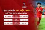 Hướng dẫn xem trực tiếp U17 Châu Á 2026: Lịch đấu & link HD chuẩn