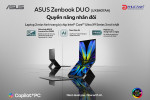 ASUS ra mắt Zenbook DUO UX8407AA: Laptop AI màn hình đôi cho dân đa nhiệm