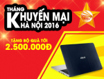 Thời điểm vàng mua laptop Asus – Tặng ngay quà khủng