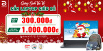 Giáng sinh vui vẻ - Sắm laptop siêu rẻ