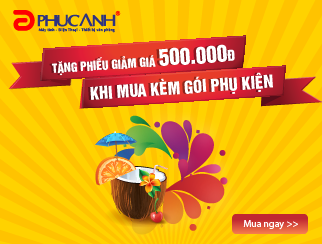 Tặng ngay phiếu giảm giá 500.000đ cho gói phụ kiện