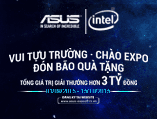 Vui tựu trường, chào Expo, đón bão quà tặng