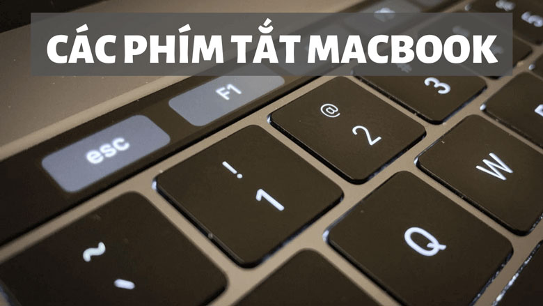 Tổng hợp các phím tắt thông dụng trên Macbook, Mac OS giúp bạn thao tác nhanh hơn