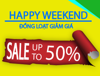 Giá sốc cuối tuần – Đồng loạt giảm giá 20-50%