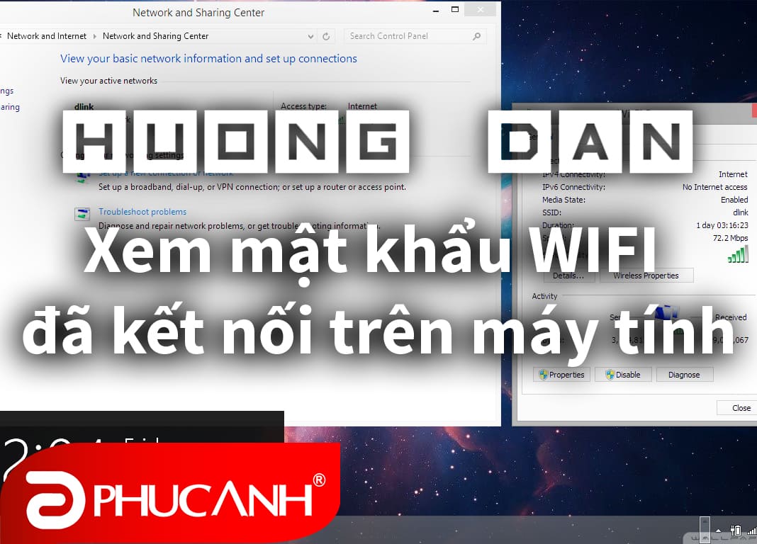 [Video] Cách xem mật khẩu WiFi đã kết nối trên máy tính đơn giản không cần phần mềm 