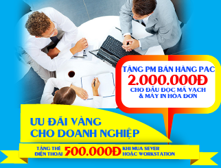 Ưu đãi vàng dành cho doanh nghiệp