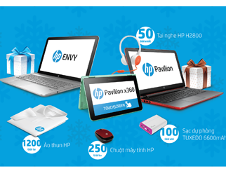 Đón Giáng Sinh - Chào năm mới cùng laptop HP