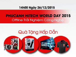 MỜI THAM GIA OFFLINE DÀNH CHO GAME THỦ VÀ NGƯỜI ĐAM MÊ CÔNG NGHỆ