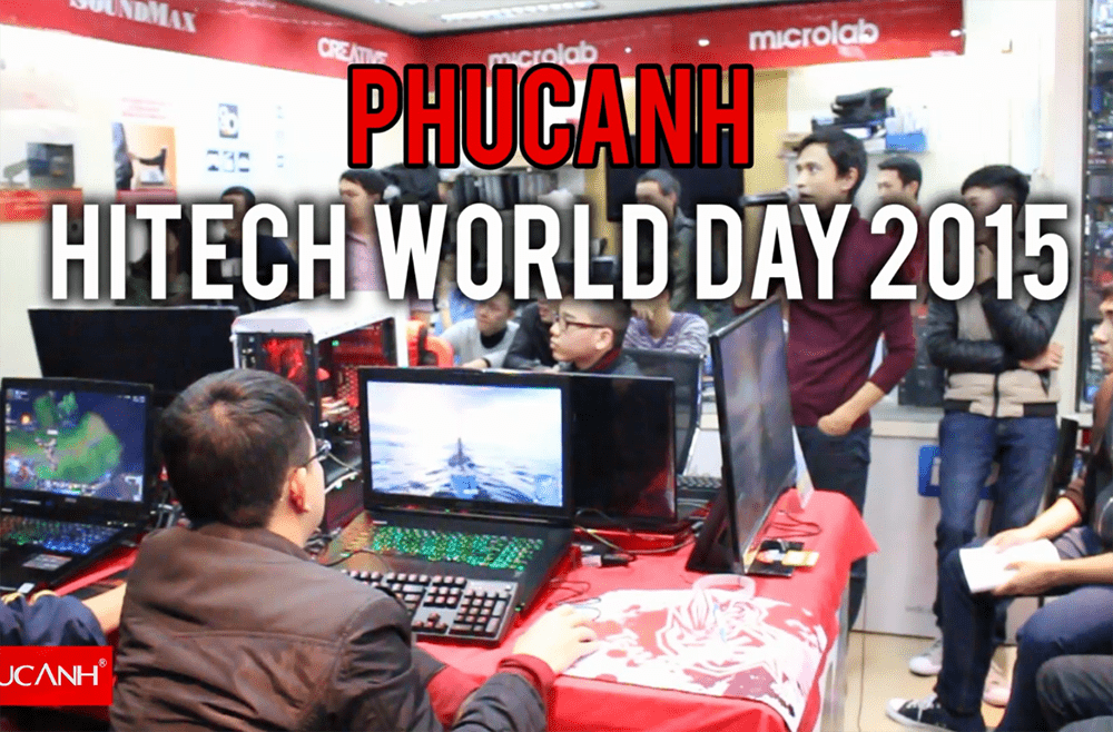 Không khí sôi động tại Buổi offline trải nghiệm công nghệ - Phucanh Hitech World day 2015