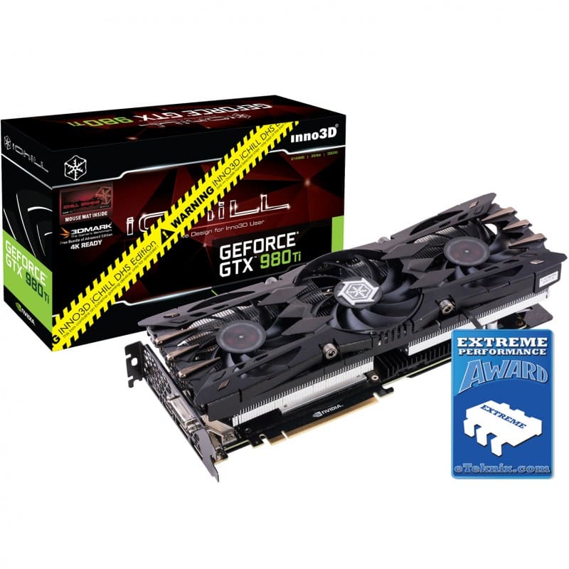 ĐÁNH GIÁ CARD ĐỒ HỌA INNO3D GEFORCE GTX 980Ti X3 Ultra DHS - GÃ KHỔNG LỒ 3 MẶT