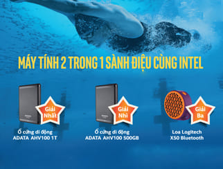 MÁY TÍNH 2 TRONG 1 SÀNH ĐIỆU CÙNG INTEL