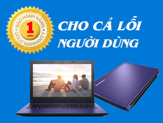 Laptop Lenovo Ideadpad 305: Bảo hành cả lỗi người dùng 