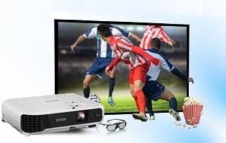 Máy chiếu Epson EB-X04 - Náo nhiệt mùa Euro 