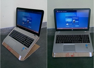 Tự làm đế tản nhiệt cho laptop từ bìa carton siêu đơn giản và ngộ nghĩnh 