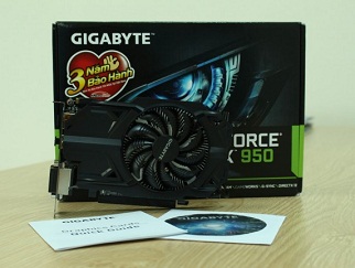 Gigabyte ra mắt VGA N950D5-2GD không nguồn phụ dành cho Game Net 