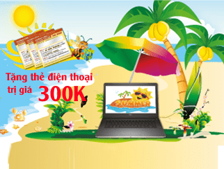 Cùng Dell tung tăng đón hè, nhận ngay thẻ cào 300.000