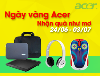 Ngày vàng Acer - Nhận quà như mơ