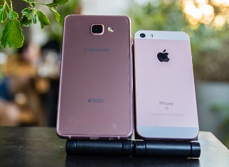 So sánh camera trên Galaxy A5 và Iphone SE 