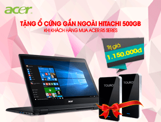 Mua laptop Acer R5 - Nhận quà cực đỉnh