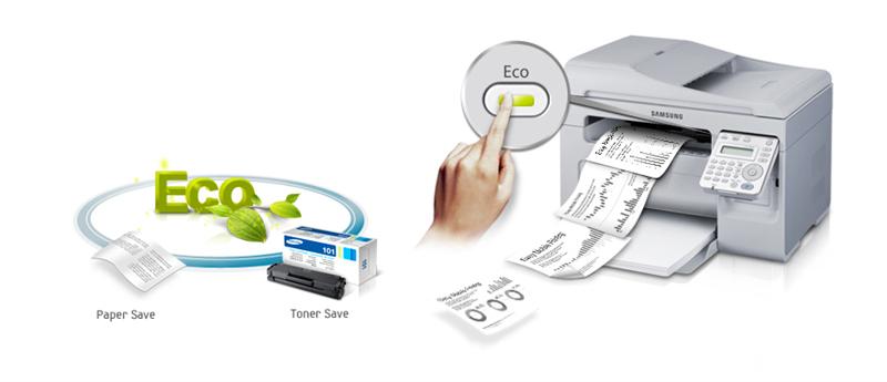Máy in laser Samsung SCX3401F – Tiết kiệm chi phí chỉ bằng một nút bấm