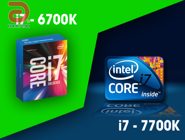 So sánh khả năng chiến game của I7 7700K và I7 6700K với RX480 và GTX 1080