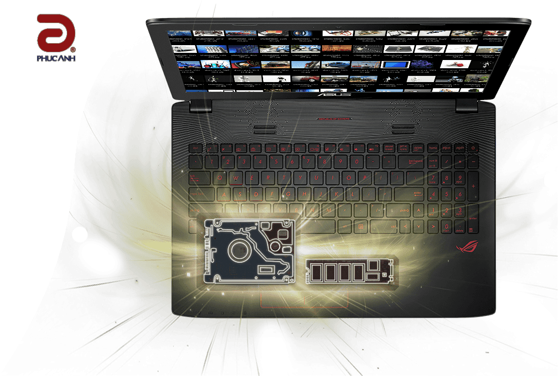 Asus GL552VL CN044D – Laptop chơi game không giới hạn