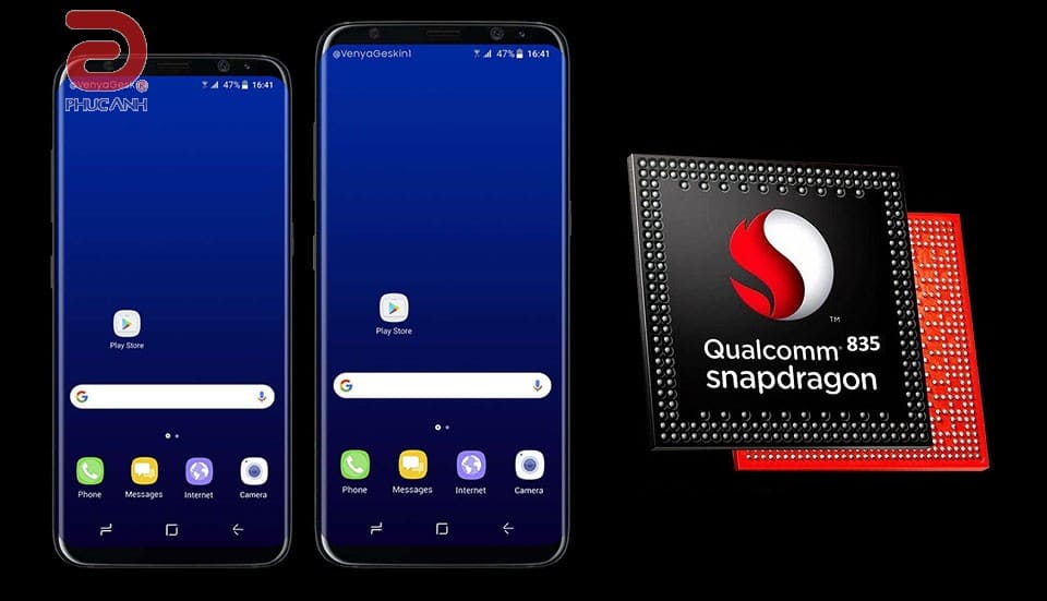 Samsung Galaxy S8 với Snapdragon 835 và Exynos 8895 chip nào mạnh hơn