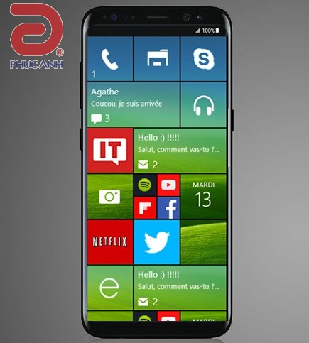 Xuất hiện Galaxy S8 chạy Windows 10 Mobile