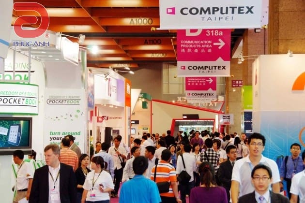 Computex 2017 nơi hội tụ những ông lớn máy tính trên thế giới.