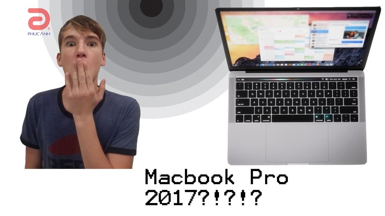 Macbook Pro 2017 –  Mỏng nhẹ đột phá công nghệ mới