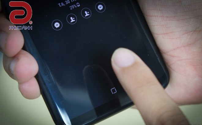 Galaxy S8 có cảm biến vân tay trong màn hình xuất hiện được bán tại Việt Nam