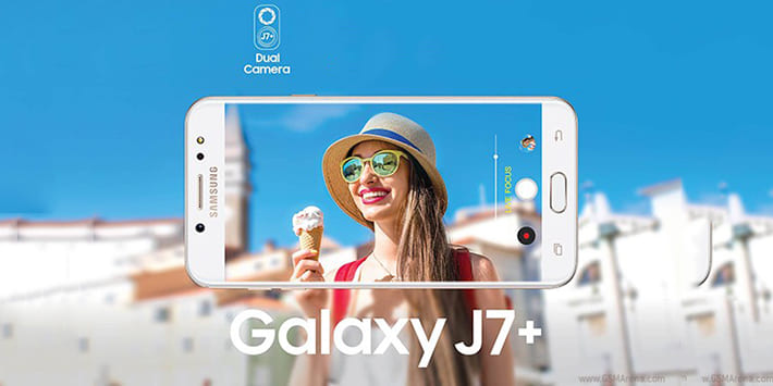 Samsung Galaxy J7+ sở hữu camera kép, giá khoảng 8 triệu được bán vào 22/9 tới