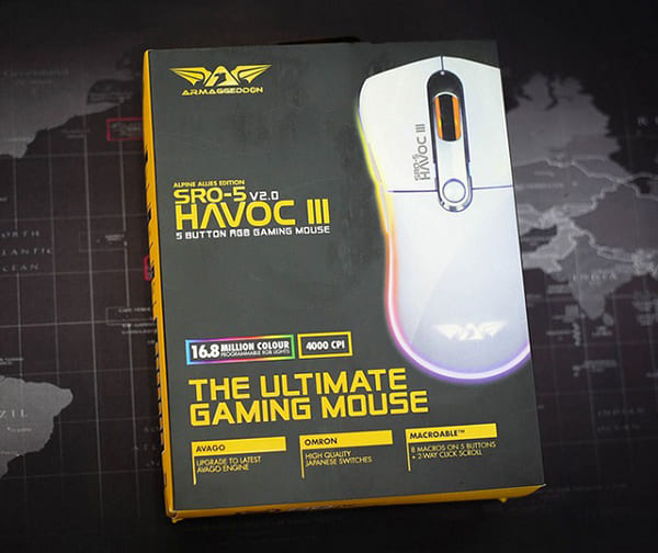 Armmageddon SRO-5 Havoc III v2 - Đối thủ mới của Logitech G102