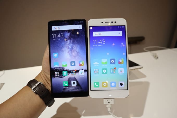 Bộ đôi Smartphone Mi Mix 2 và Redmi Note 5A Prime cập bến Việt Nam 